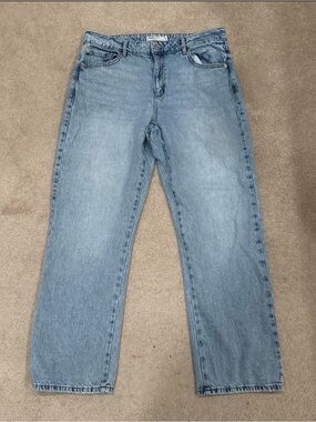 Garage Light Wash Slouchy Leg Jeans